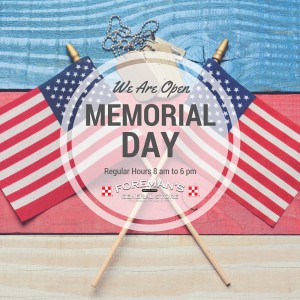 Open Memorial Day