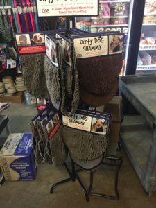 Dirty Dog Shammy Towels available at Foreman's General Store