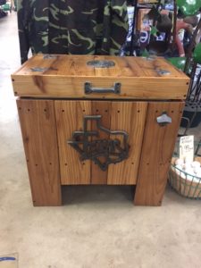 Rustic Wooden Coolers | Foreman's General Store