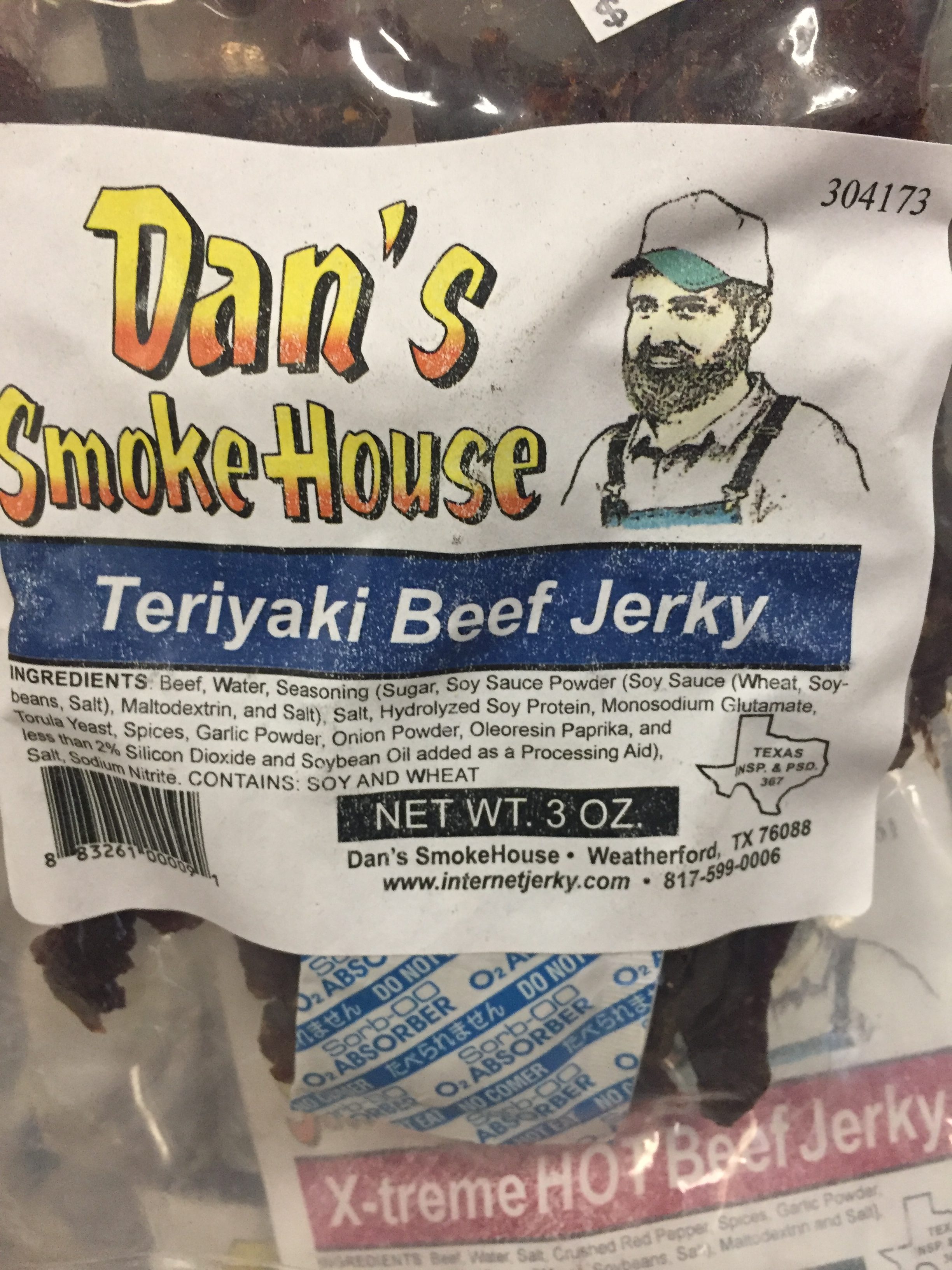 We Have Dan's Beef Jerky Foreman's General Store
