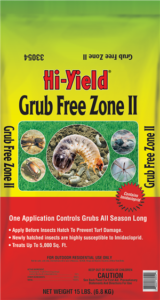 Grub Free Zone for Grub Worm Control